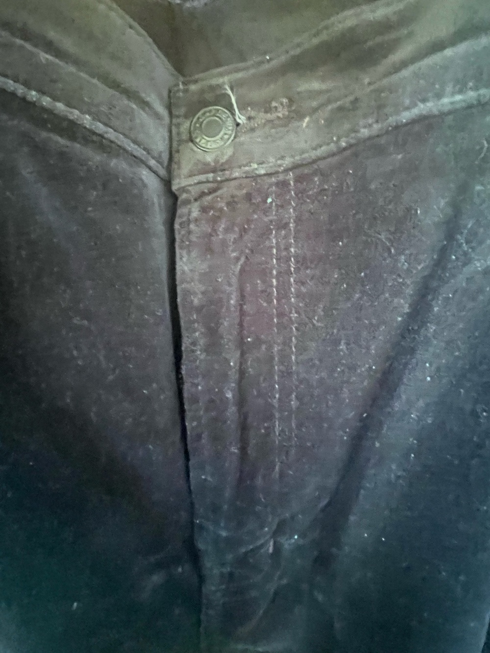 Gap 70s flare velvet pants in black - Picture 3 of 5